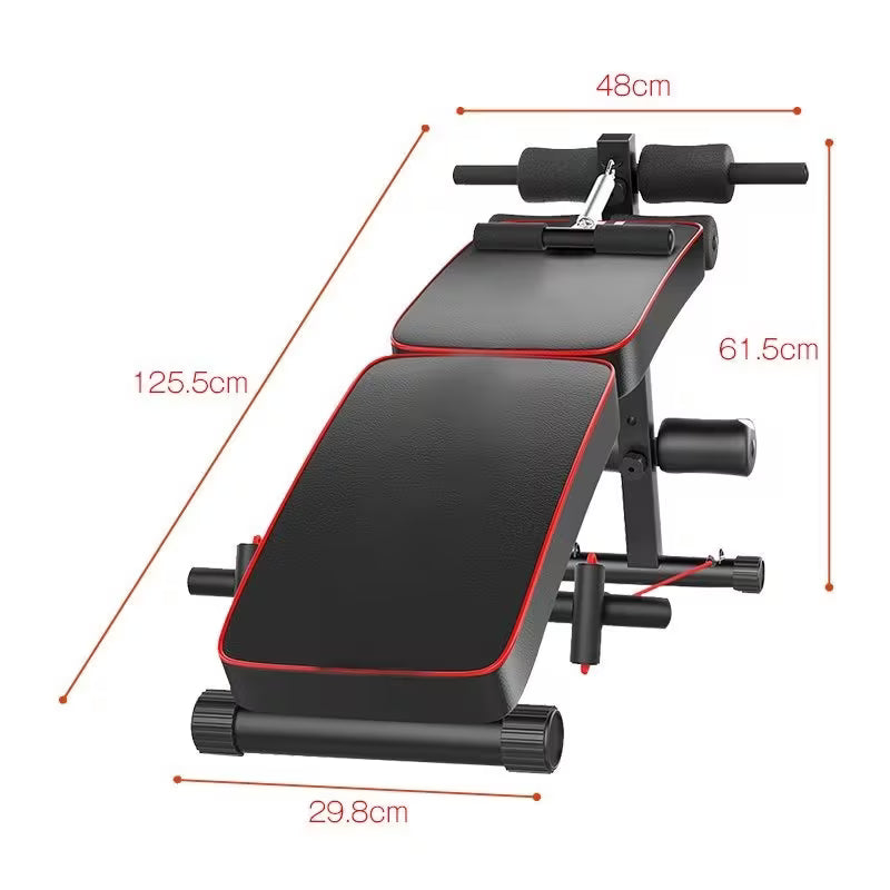 腹筋台腹筋マシン 折り畳み式　腹筋ベンチ フィットネス 腕立て 背筋 大腿部 トレーニング