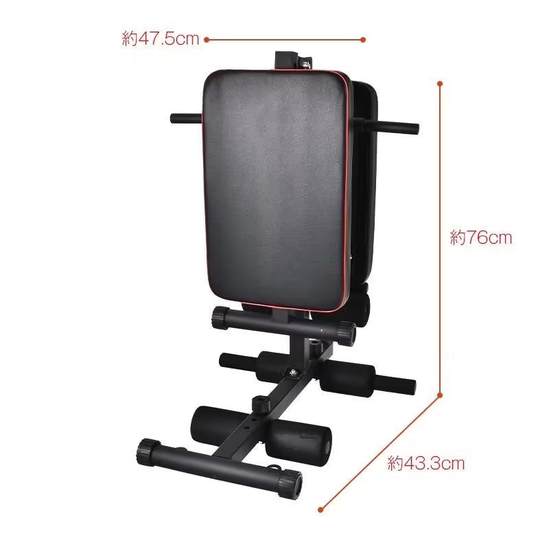 腹筋台腹筋マシン 折り畳み式　腹筋ベンチ フィットネス 腕立て 背筋 大腿部 トレーニング